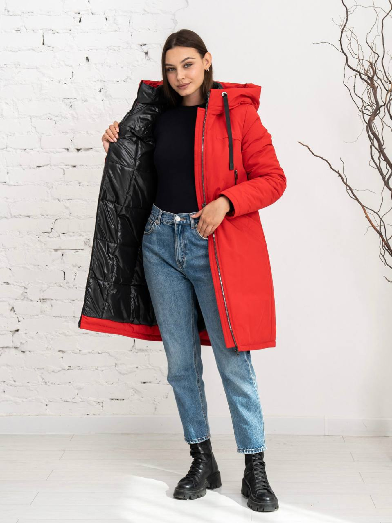 Зимняя куртка UVENTUM модель ParkaViton-RF-RED Фото