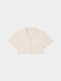 Рубашка повседневная PUMA Wardrobe Ess Cropped Shirt модель 633817 Фото