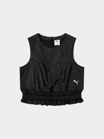 Топ спортивный PUMA Wardrobe Ess Layered Top модель 633816 Фото