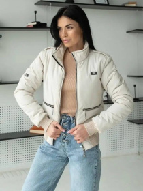 Демісезонна куртка UVENTUM модель UF-32-MILK Фото