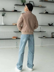 Демісезонна куртка UVENTUM модель UF-32-CREAM Фото