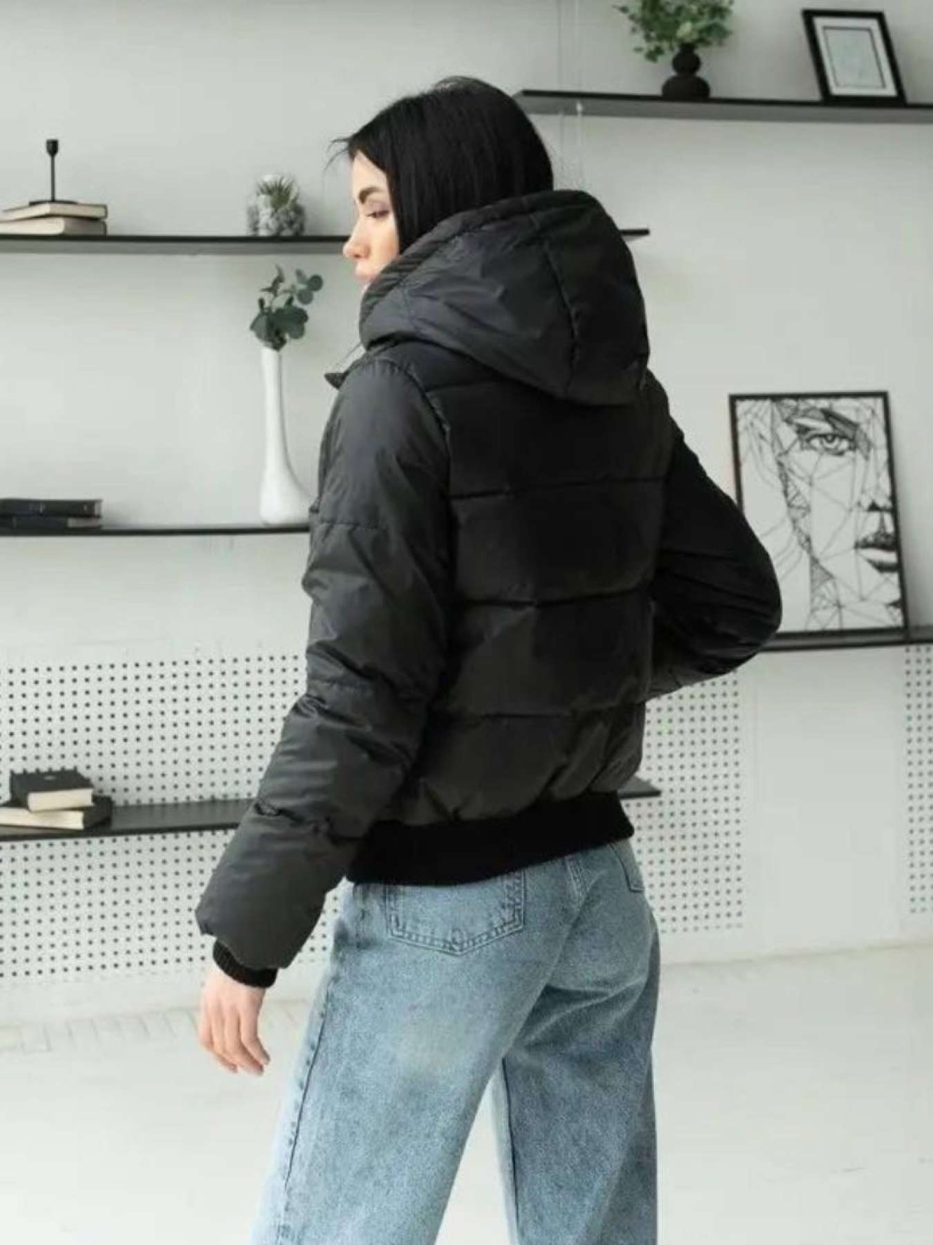 Демисезонная куртка UVENTUM модель UF-33-BLC Фото