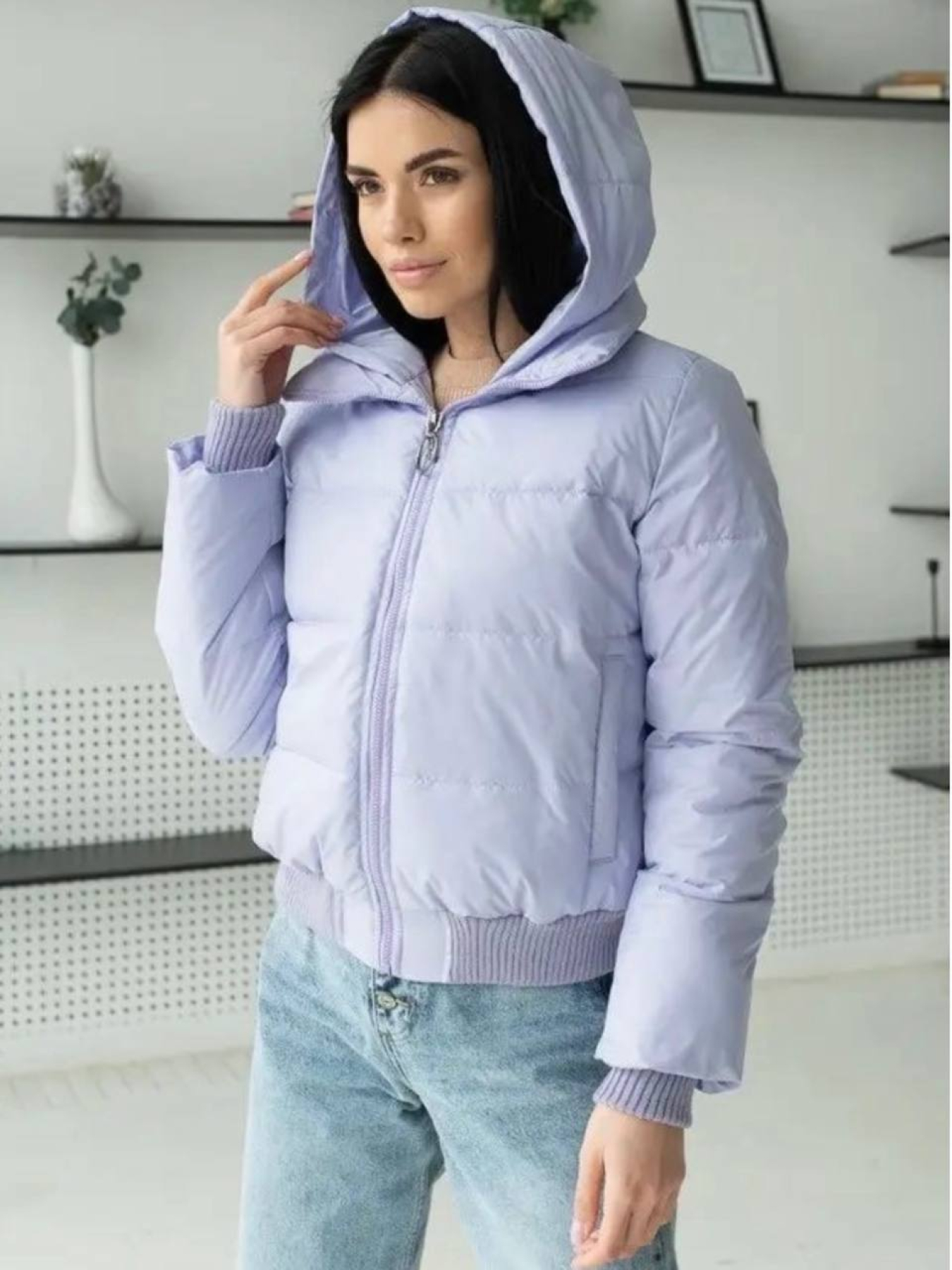 Демисезонная куртка UVENTUM модель UF-33-PURP Фото