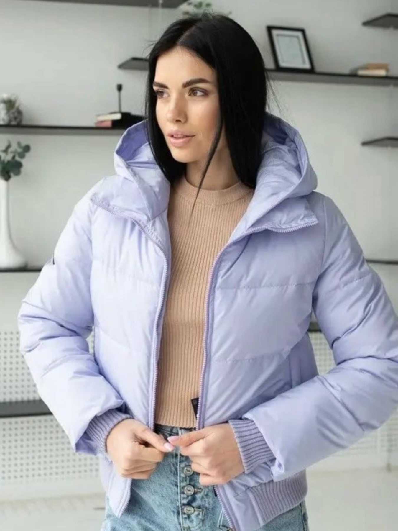 Демисезонная куртка UVENTUM модель UF-33-PURP Фото