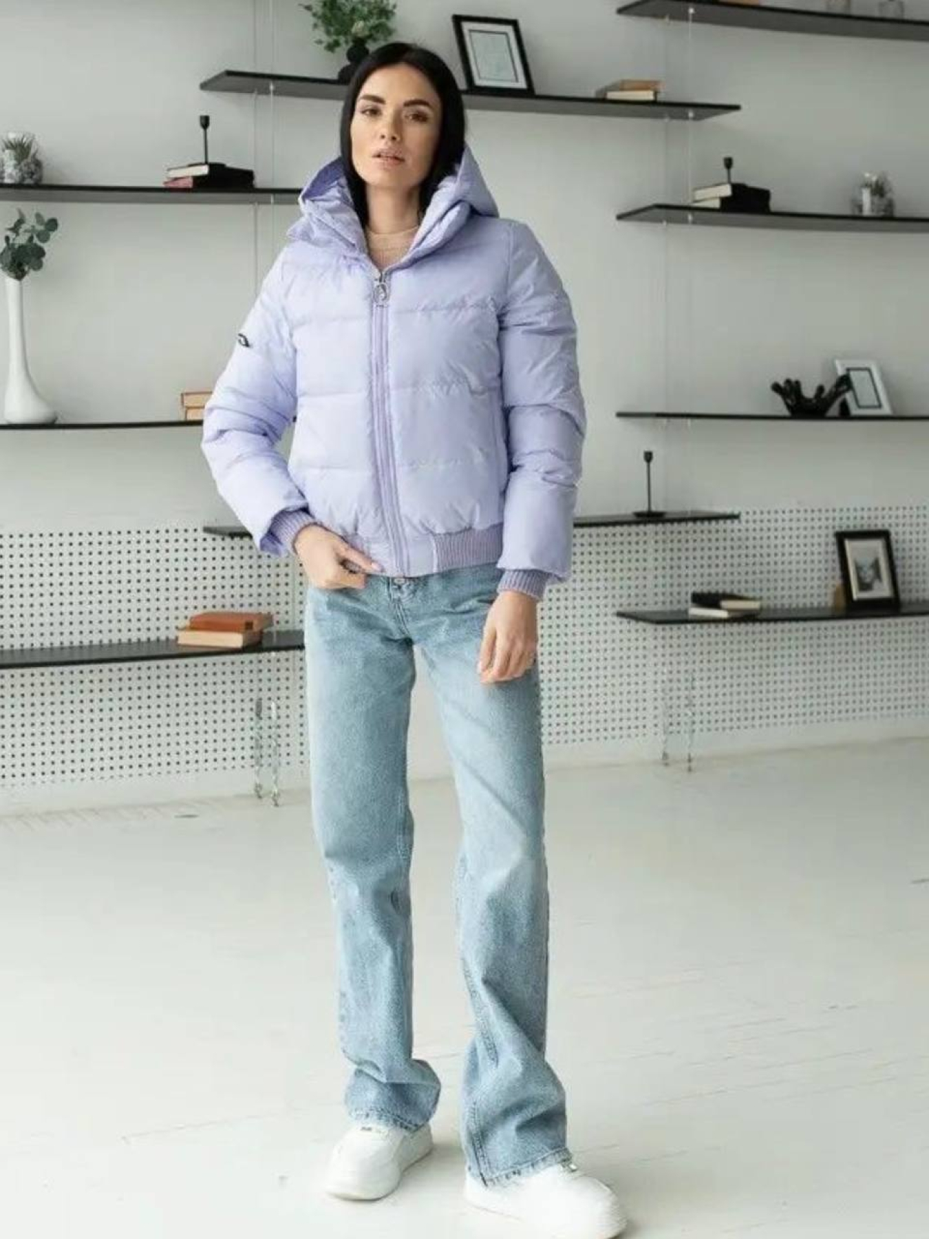 Демисезонная куртка UVENTUM модель UF-33-PURP Фото