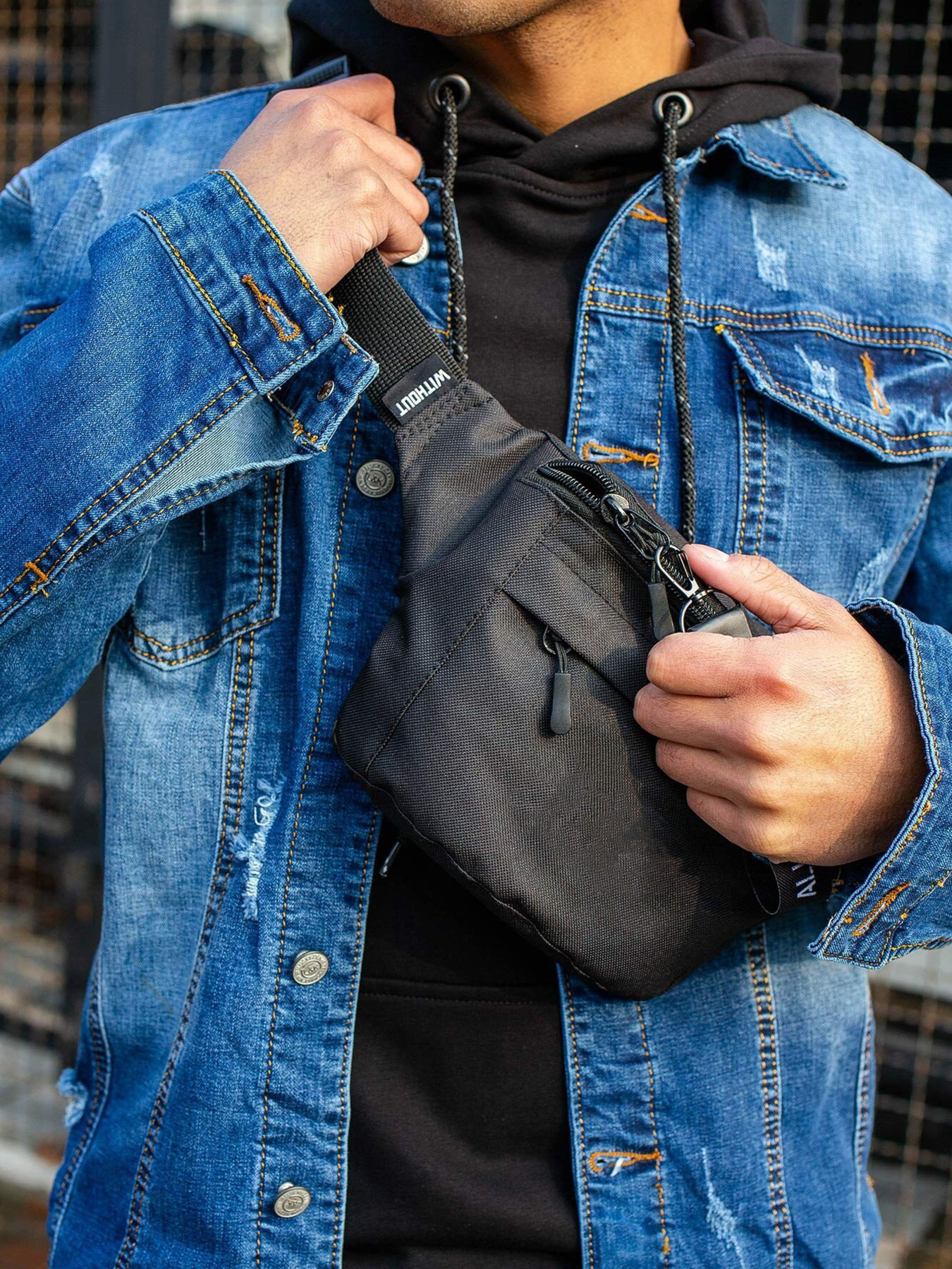 Поясная сумка Without модель 8055374 Фото