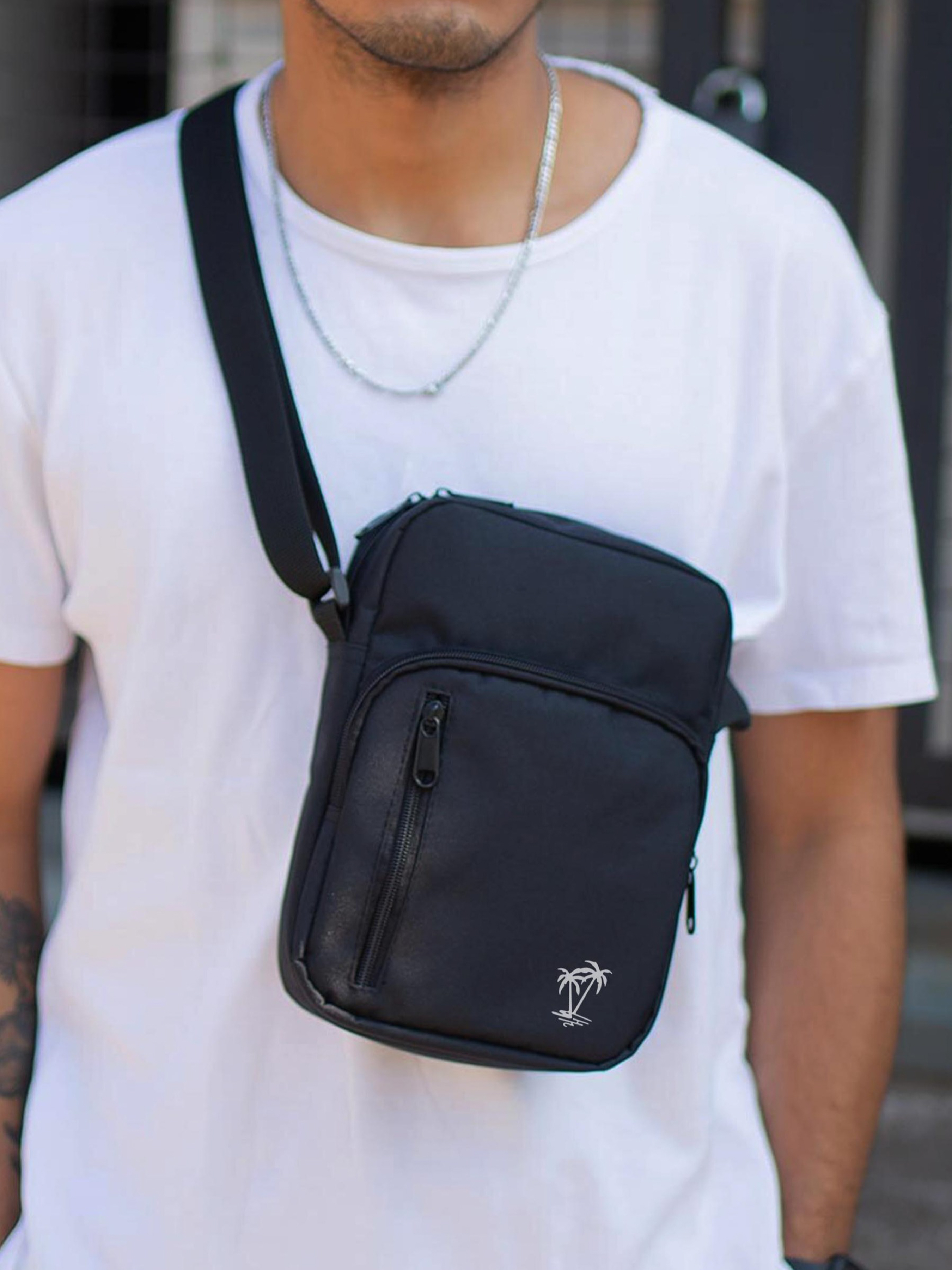 Without Мессенджер (8055418) Чоловіче колір - Чорний матеріал - Поліестер