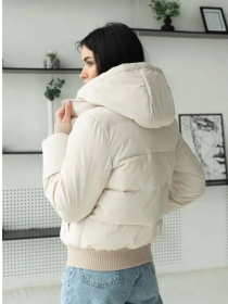 Демісезонна куртка UVENTUM модель UF-33-MILK Демісезонна куртка UVENTUM модель UF-33-MILK Фото