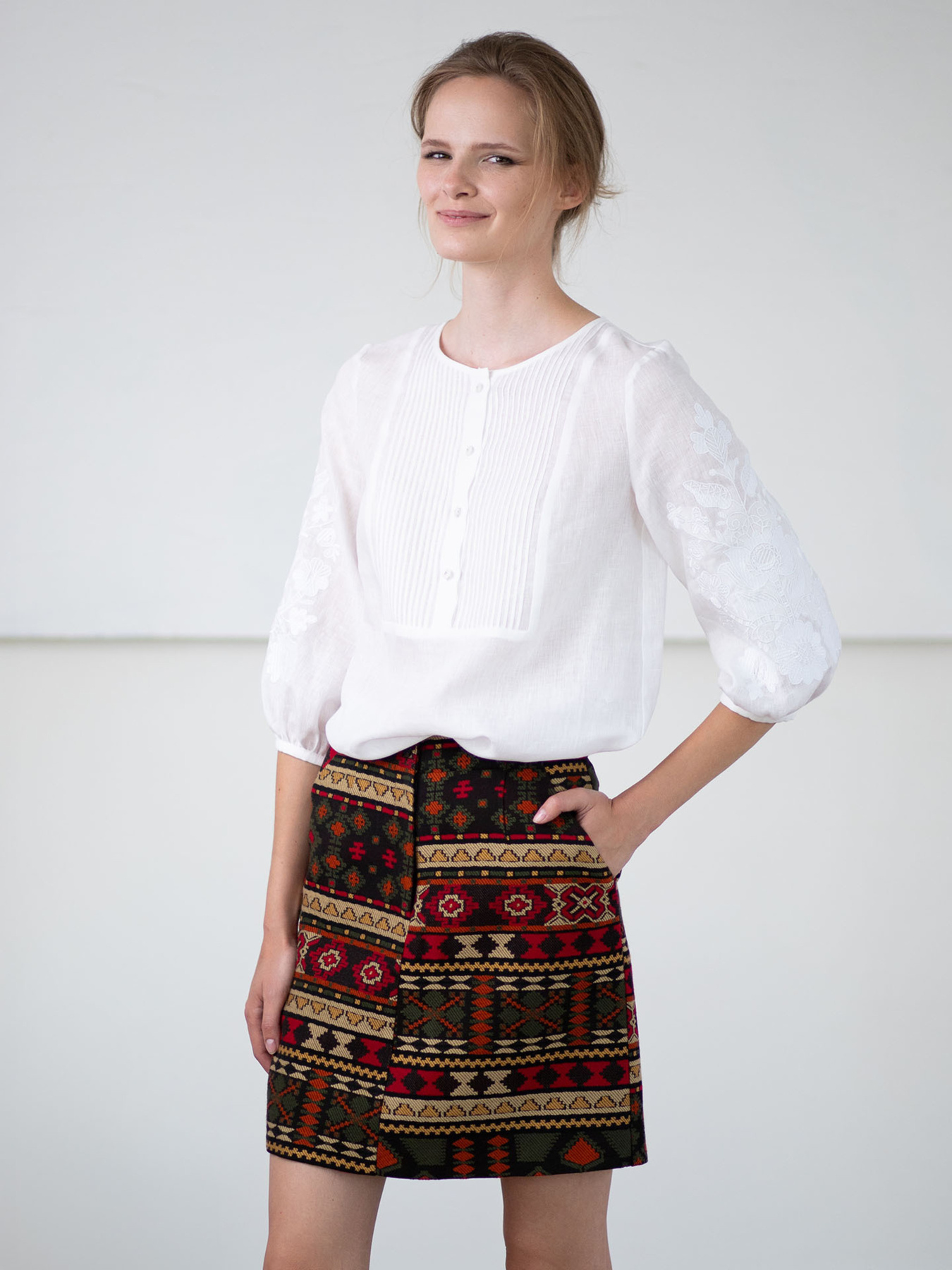 Вышитая рубашка Едельвіка модель 210-25-09 Вышитая рубашка Едельвіка модель 210-25-09 Фото