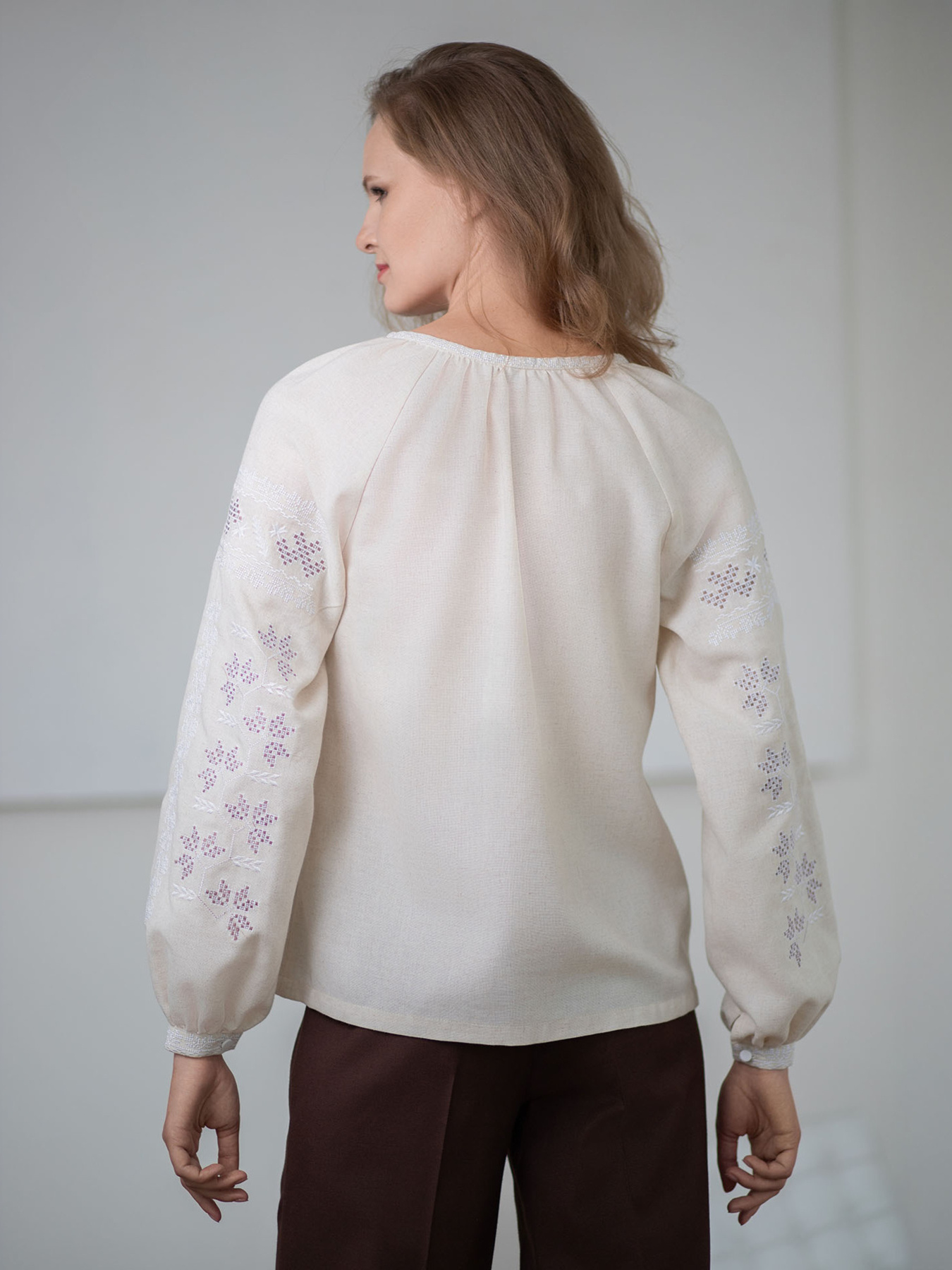 Вишита сорочка Едельвіка модель 184-25-08 Фото