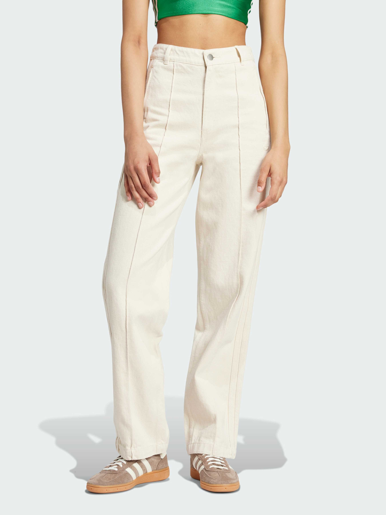 Широкі джинси Adidas модель IW5753 Фото