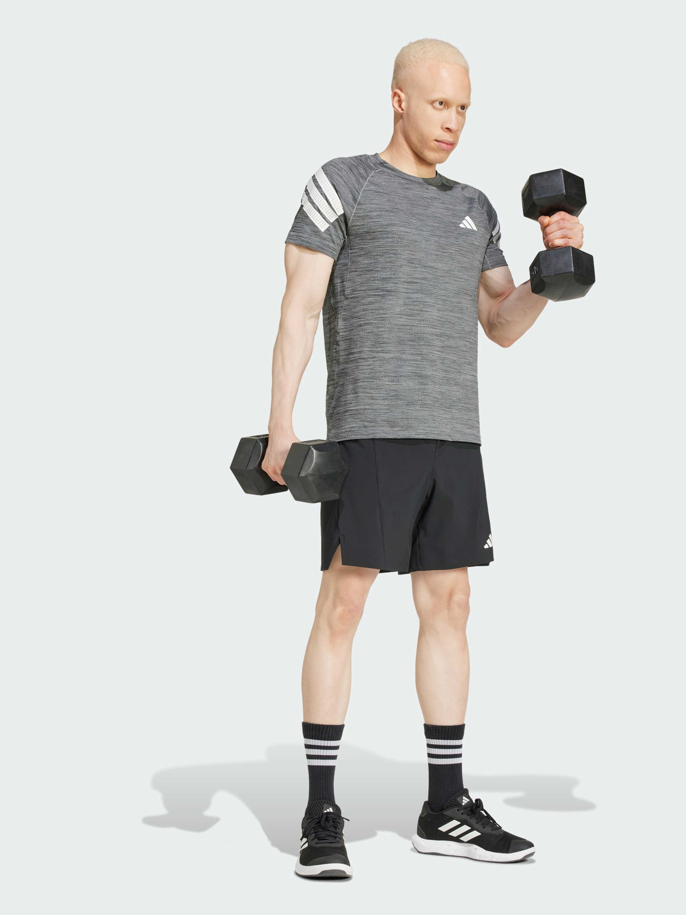 Спортивная футболка Adidas 3 Stripes модель JE5669 Фото