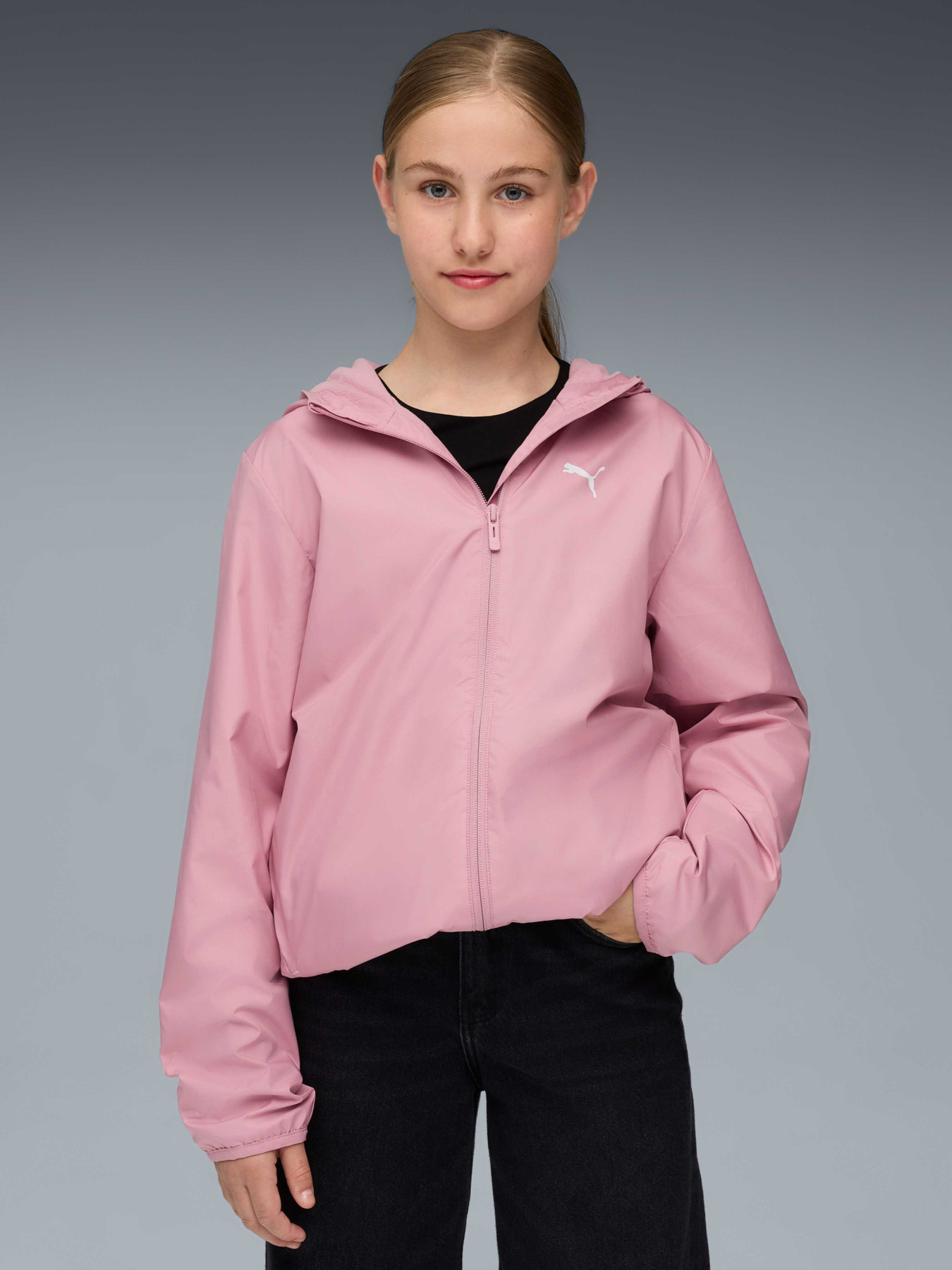 Кофта PUMA Fleece Lined Windbreaker модель 689322 Фото