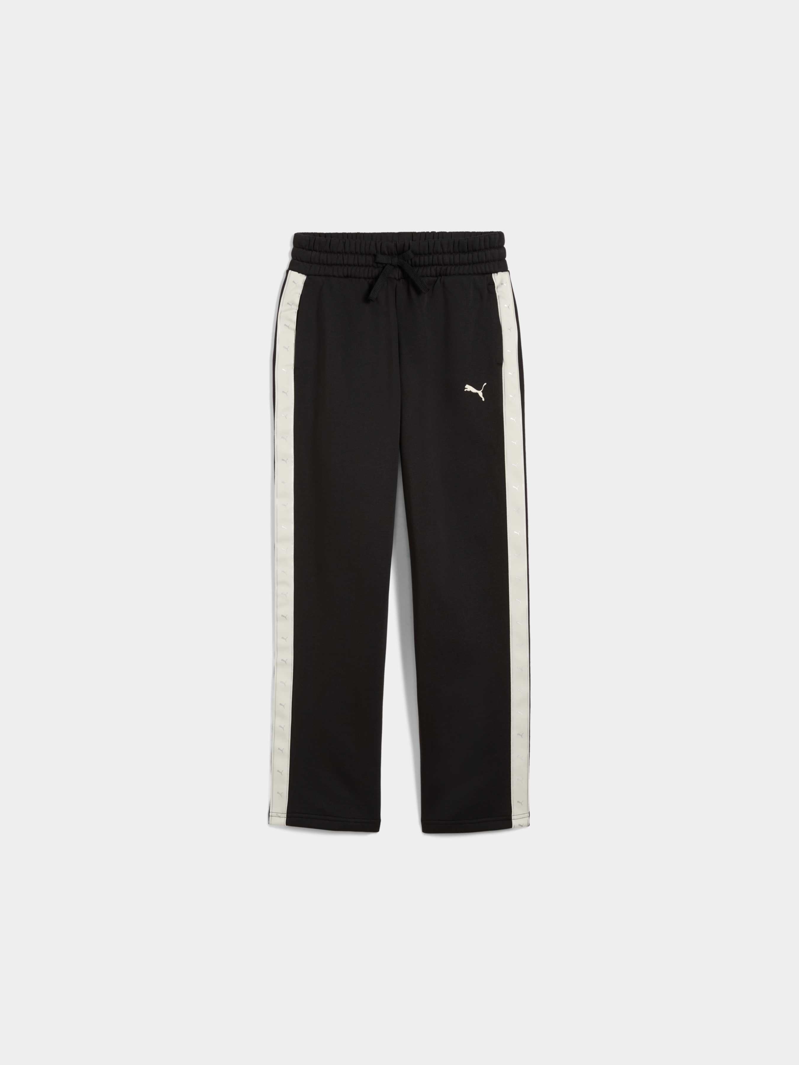 Дитячі Спортивні штани PUMA Ess Tape Relaxed Sweatpants (688492_01) колір чорний, матеріал комбінований верх