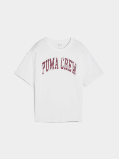 Футболка PUMA CREW Graphic Training Tee Women модель 527625 - фото