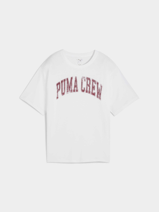 Футболка спортивная PUMA W Crew Graphic Tee модель 527625 Фото