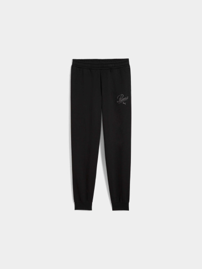 Штани спортивні PUMA Ess Script Sweatpants модель 688729 - фото