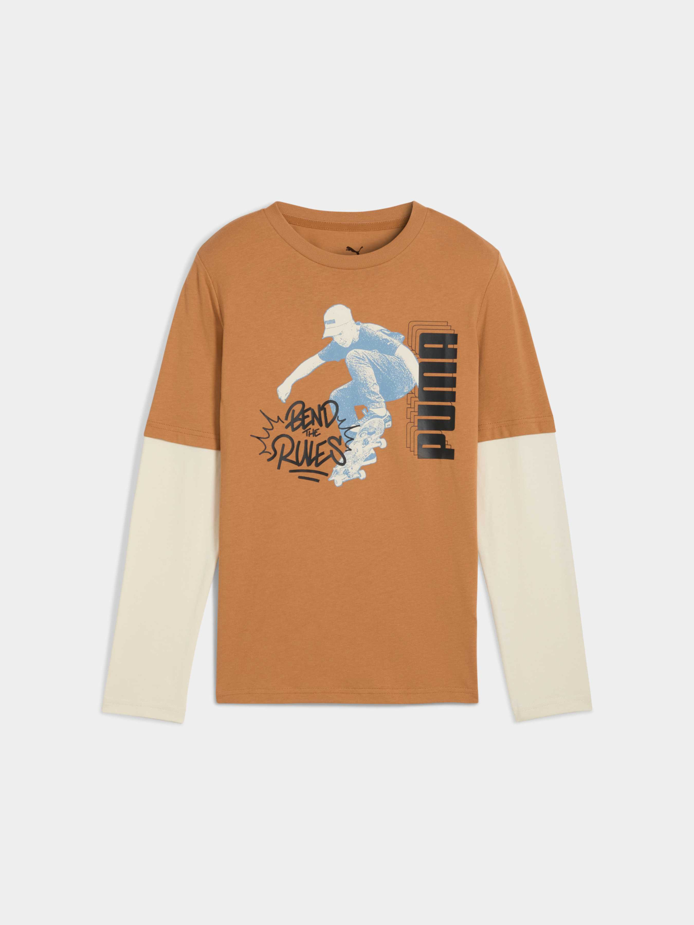 Лонгслив PUMA Mid90s Layered Longsleeve модель 688467 Фото