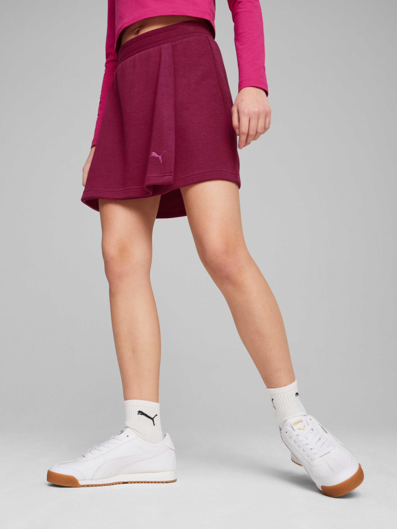 Юбка мини PUMA Classics Artisanal Skirt модель 629971 Фото