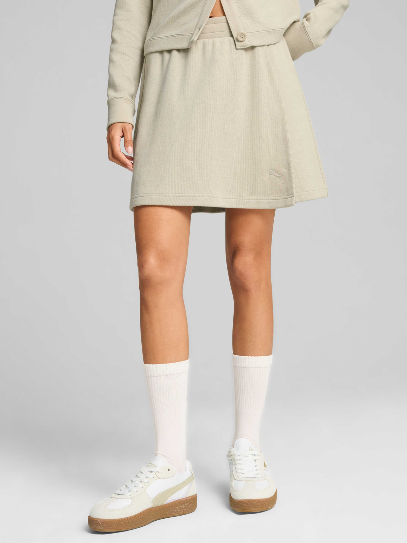 Юбка мини PUMA Classics Artisanal Skirt модель 629971 Фото