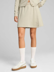 Юбка мини PUMA Classics Artisanal Skirt модель 629971 Фото