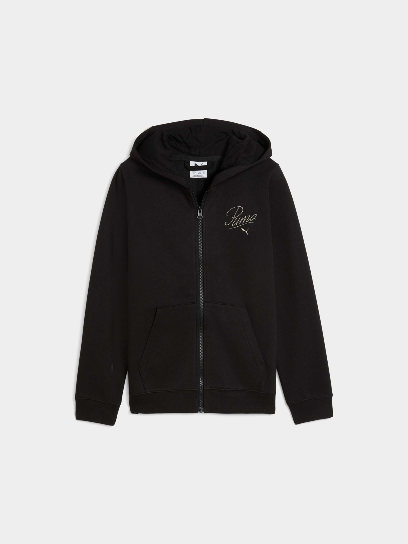 Кофта спортивная PUMA Ess Script Full-zip Hoodie модель 689253 Фото