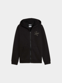 Спортивна кофта PUMA Ess Script Full-zip Hoodie модель 689253 Фото