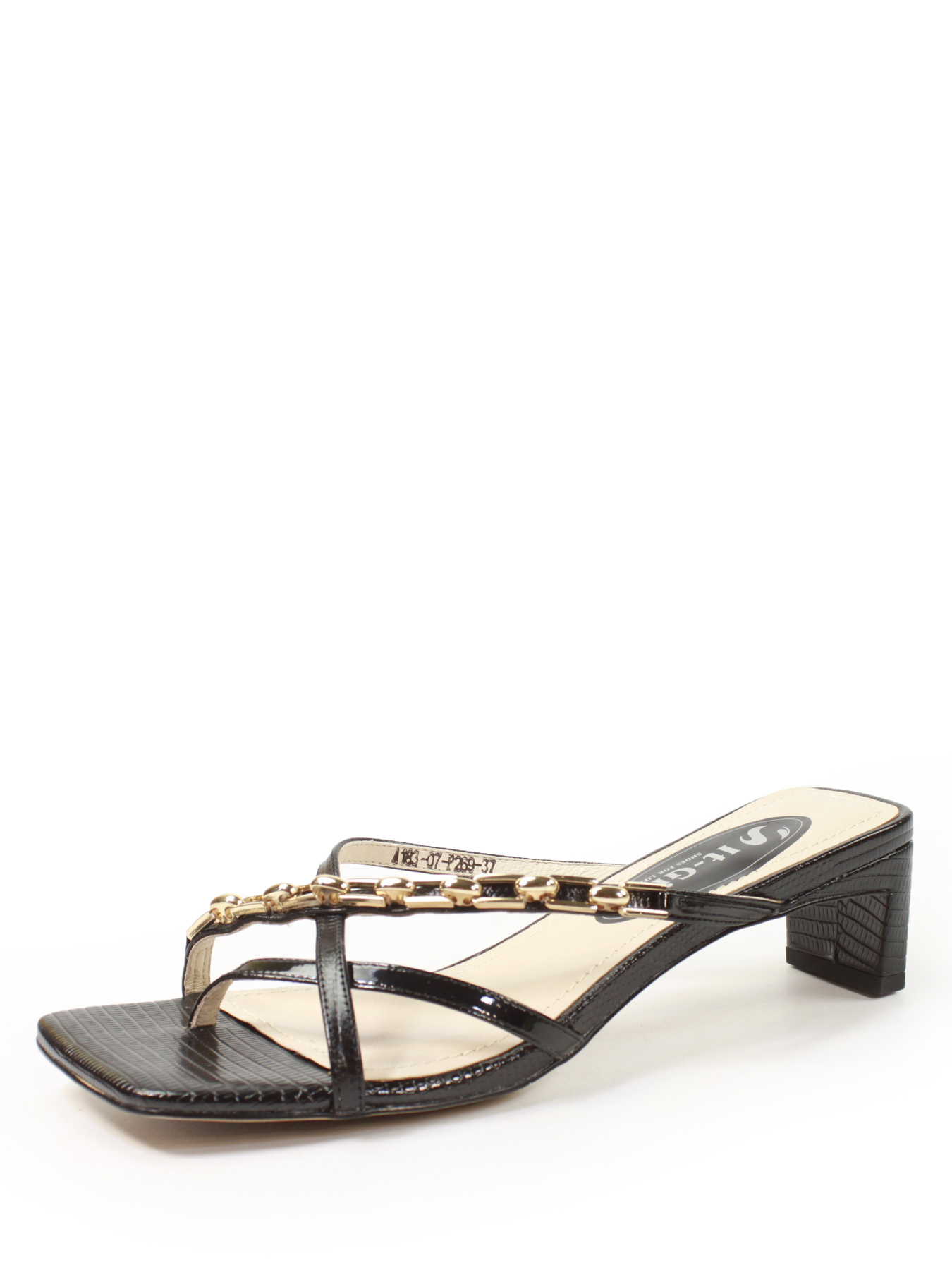 Мюли It-girl модель A183-07-P269-black Фото