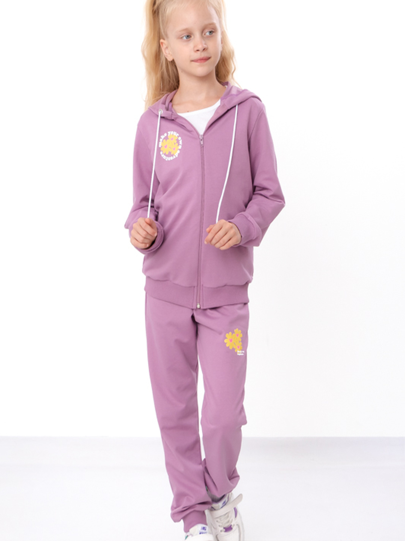 Спортивный костюм Носи своє модель 6018-057-33-5-1-rozheva-pudra-kvti Фото