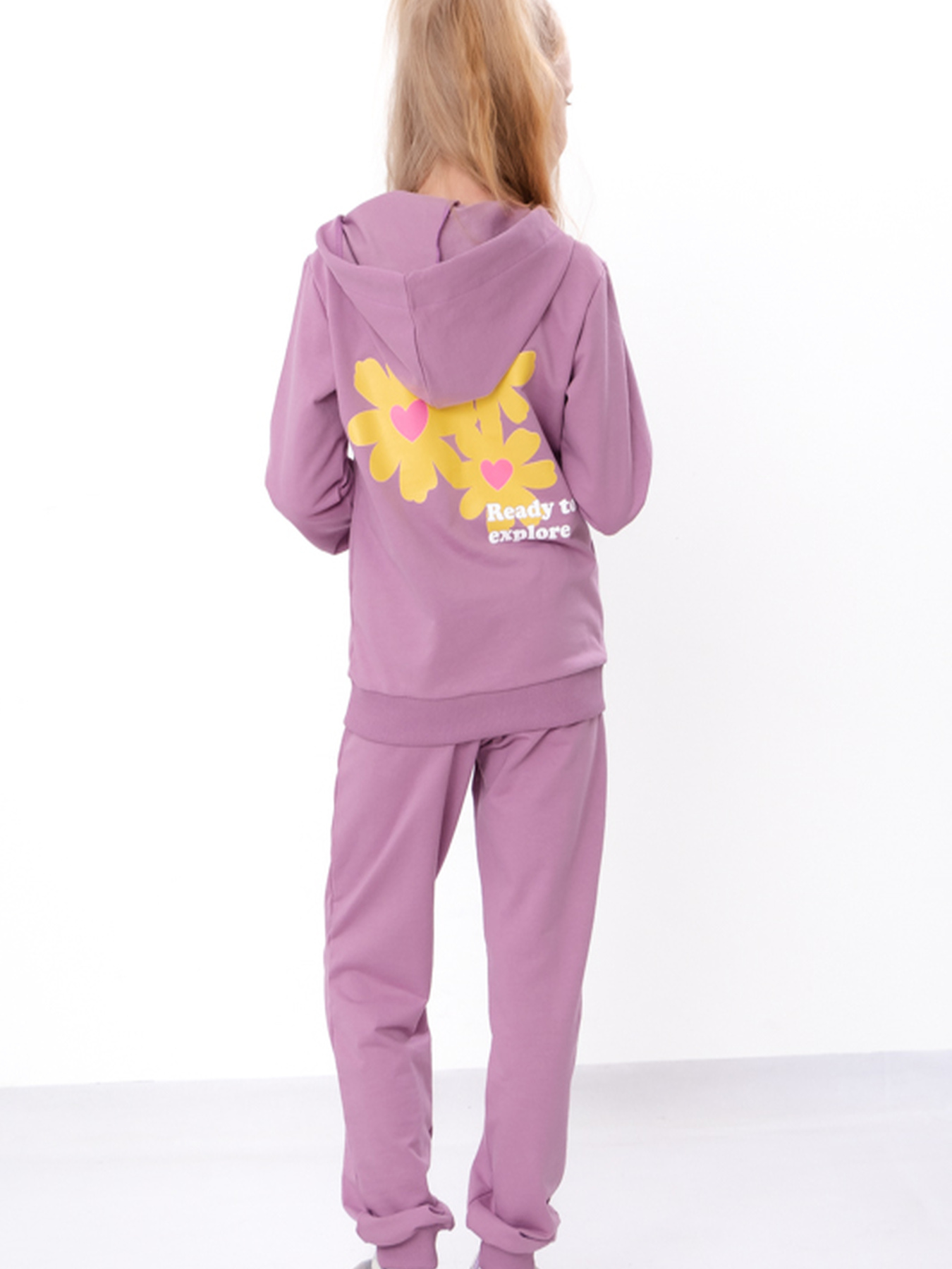 Спортивный костюм Носи своє модель 6018-057-33-5-1-rozheva-pudra-kvti Фото