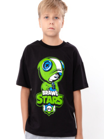 Футболка Носи своє модель 6414g-chornij Фото