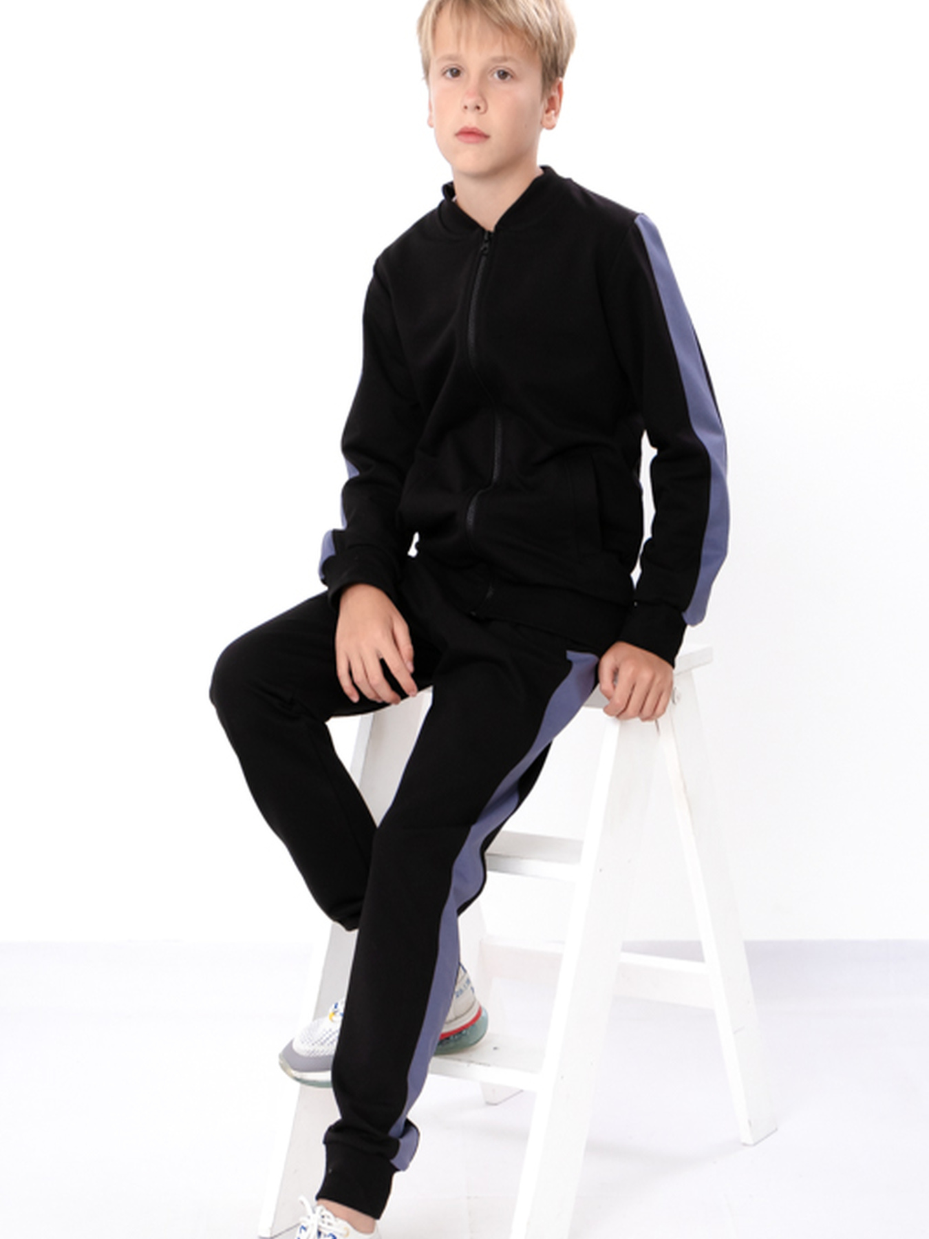 Спортивный костюм Носи своє модель 6152-057-2-chornij-marengo Фото