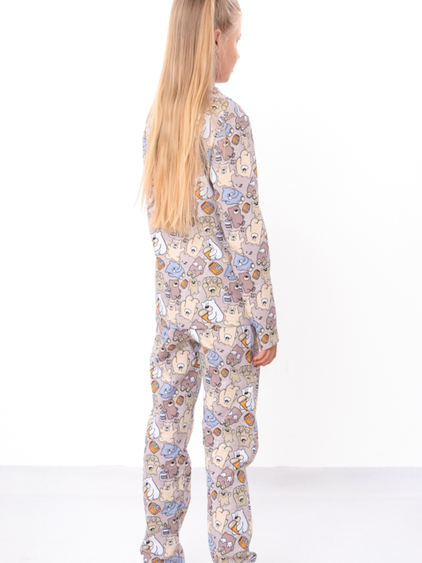 Пижама Носи своє модель 6076-024-2-1-vedmediki-temno-pudrovij Фото