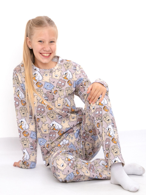 Піжама Носи своє модель 6076-024-2-1-vedmediki-temno-pudrovij Фото