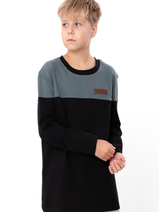 Лонгслив Носи своє модель 6387-057-zelenij-graft Фото