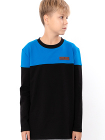 Лонгслив Носи своє модель 6387-057-bryuzova-blakitx Лонгслив Носи своє модель 6387-057-bryuzova-blakitx Фото