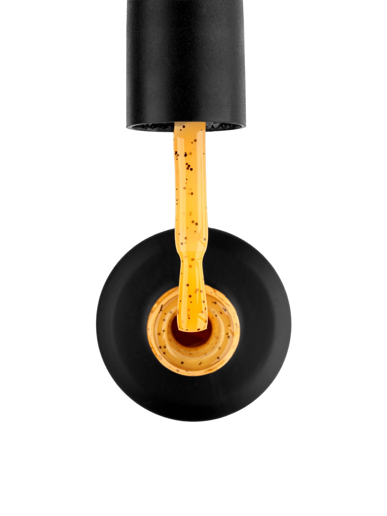 База для гель-лака Yogurt Base "Dragon Fruit" Tangerine Sparkle, мандариновый GLOSS COMPANY модель 4823271411667 Фото