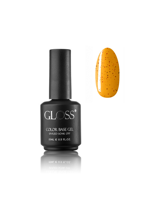 База для гель-лаку GLOSS Yogurt Base "Dragon Fruit" Sunset Co, помаранчевий GLOSS COMPANY Модель 4823271411650 Фото