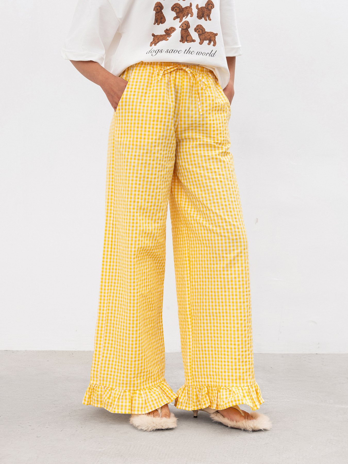 Брюки палаццо Romashka Суфле модель 205040405021 Фото