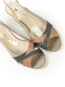 Босоножки It-girl модель CA861828-769CLbeige-navy Фото