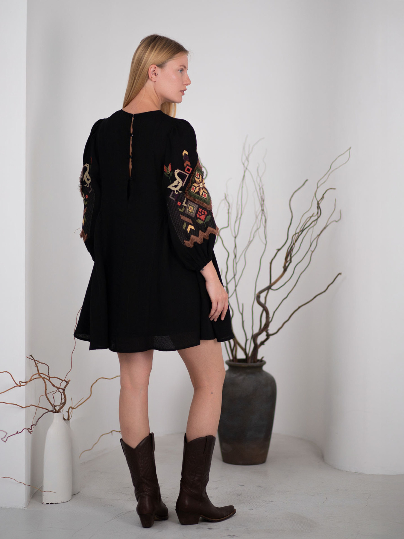 Вышитое платье Едельвіка модель 253-25-00 Фото