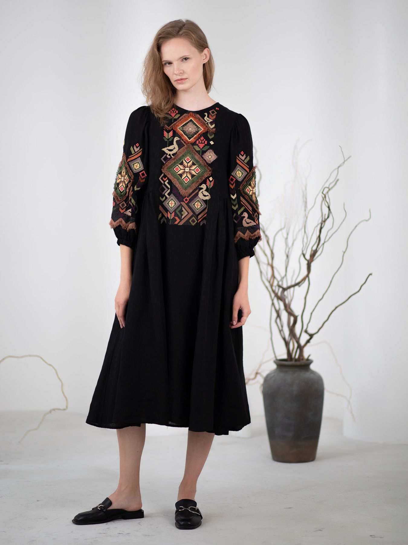 Вишита сукня Едельвіка модель 356-25-00 Фото