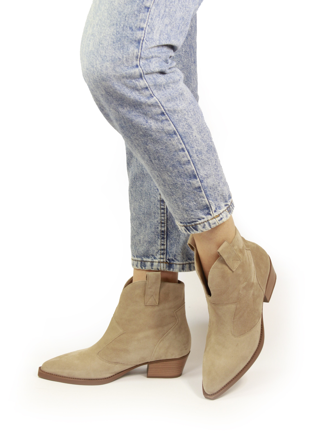 Ботильйони It-girl модель A1218-06-P361-apriccot Фото