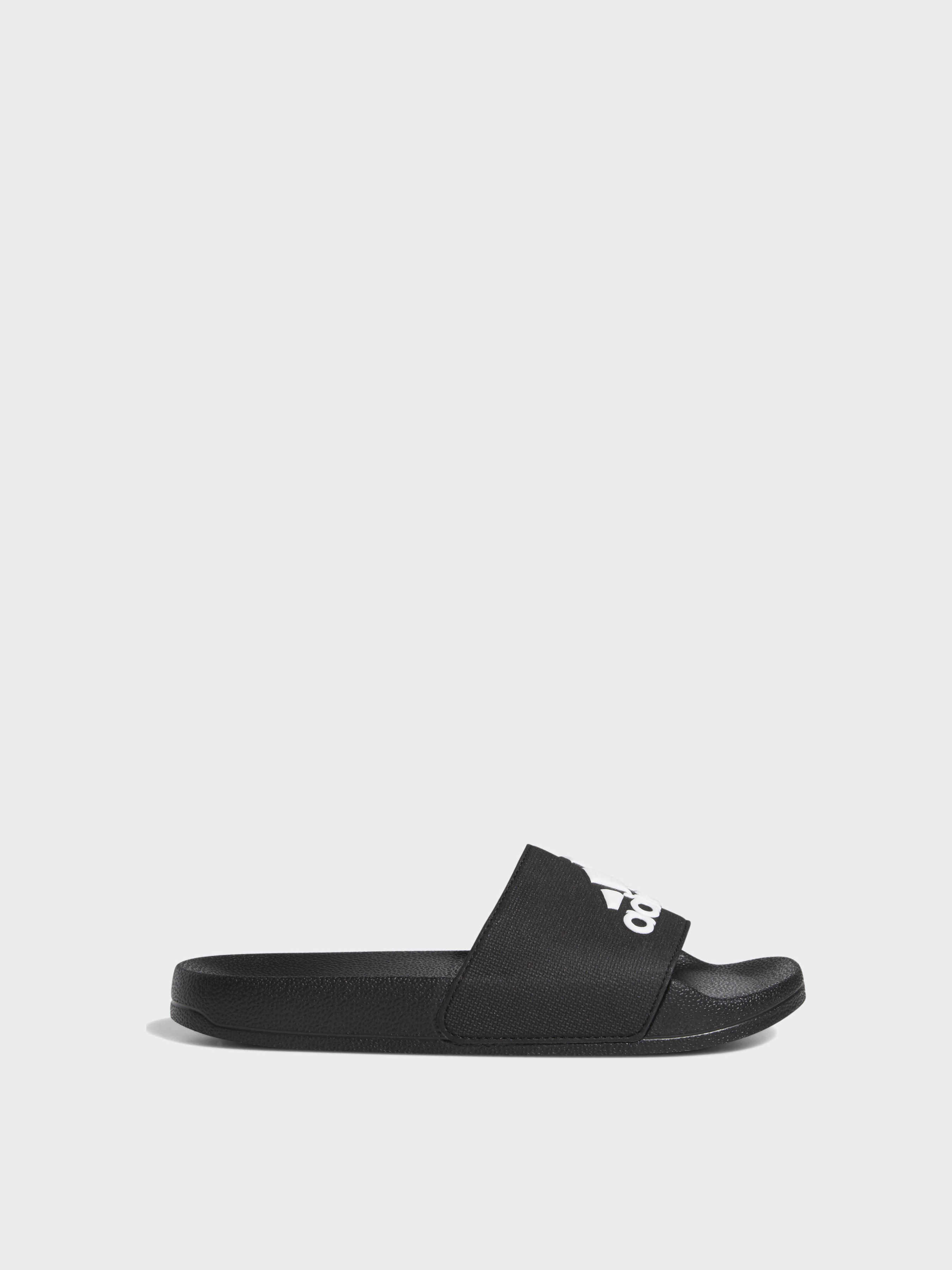 Дитячі Шльопанці adidas Adilette (G27627) колір чорний, матеріал синтетичний матеріал