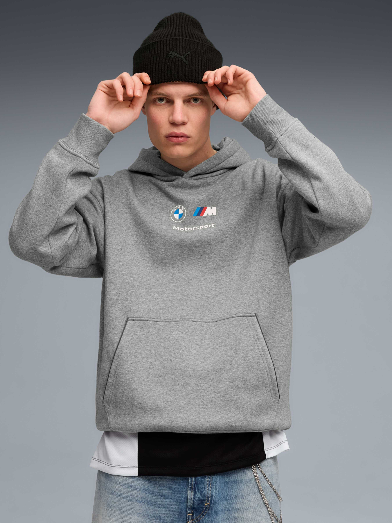 Худи PUMA Bmw Mms Ess+ Hoodie Fleece модель 633047 Фото