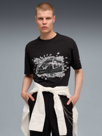 Футболка PUMA Bmw Mms Graphic Tee Mono модель 632912 Фото