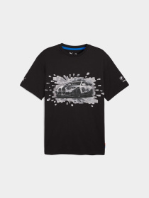 Футболка PUMA Bmw Mms Graphic Tee Mono модель 632912 Фото