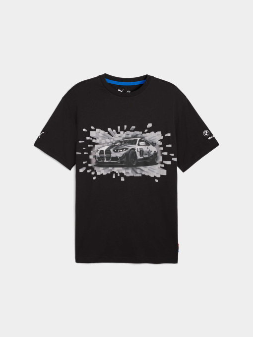 Футболка PUMA Bmw Mms Graphic Tee Mono модель 632912 Фото
