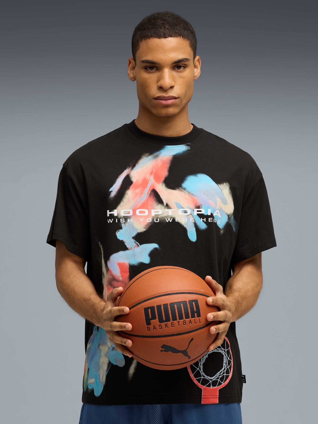 Футболка PUMA Hooptopia Inoc Tee модель 632883 Фото