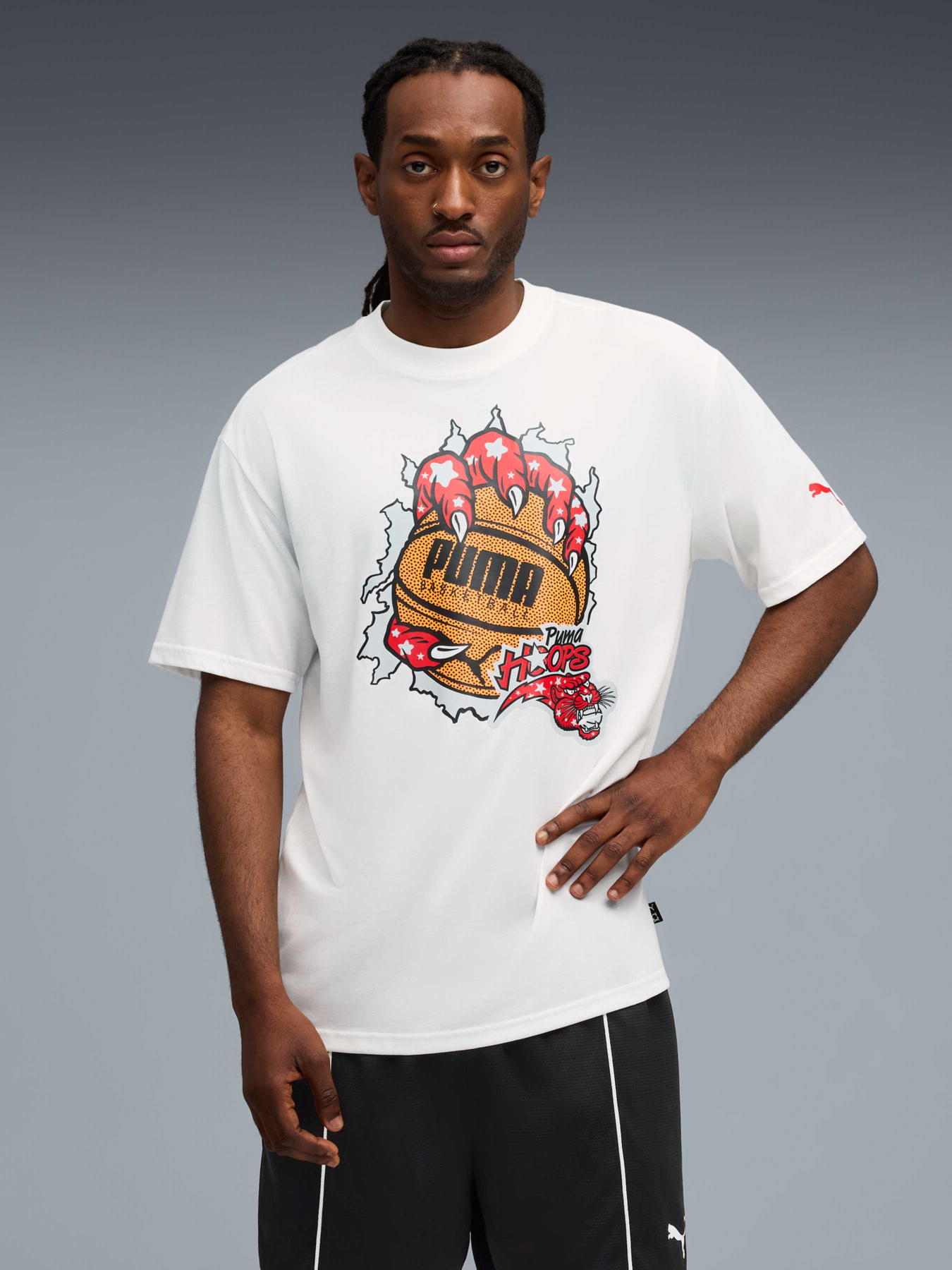 Футболка PUMA Hoopaverse Tee 3 модель 632891 Фото